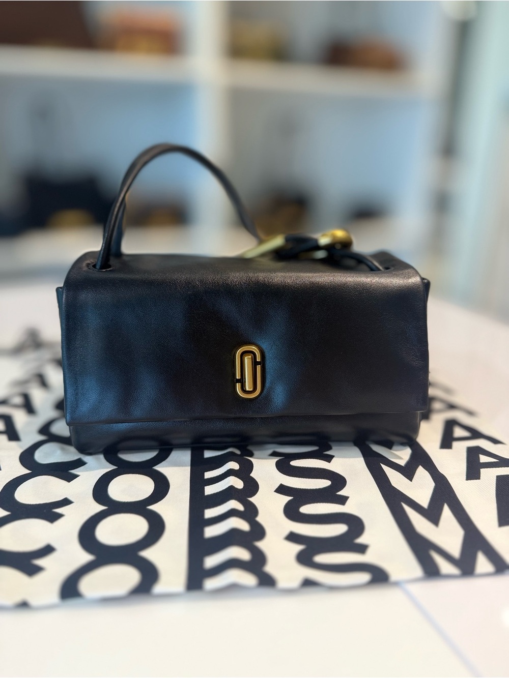 NWT Marc Jacobs the mini dual bag - black